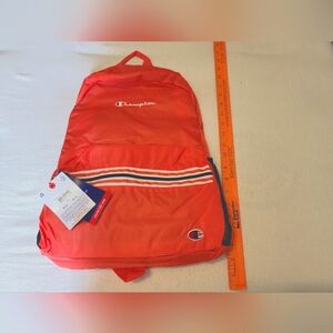 NWT Orange Champion Backpack